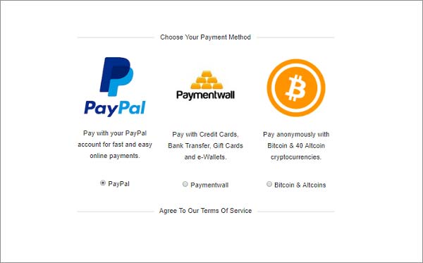 BlackVPN-Payment Options