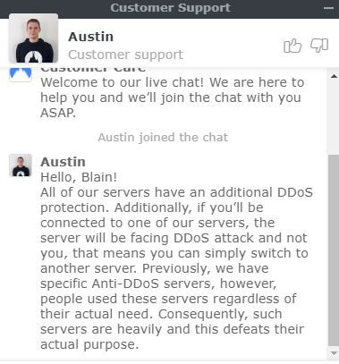 nordvpn-ddos-protection-feature-live-chat-in-USA