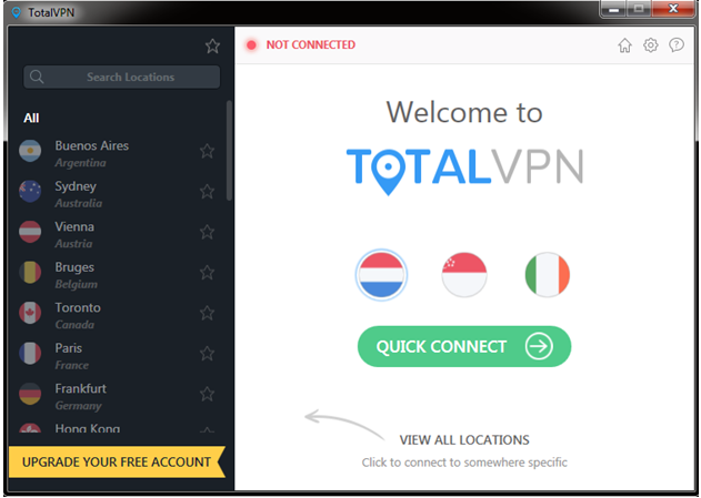 Total VPN Windows Client