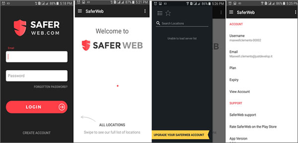 SaferWeb-Android-App