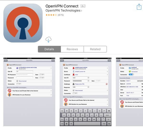 UnoTelly-OpenVPN-iOS