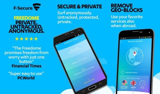F-Secure-Freedome-VPN-voor-Android