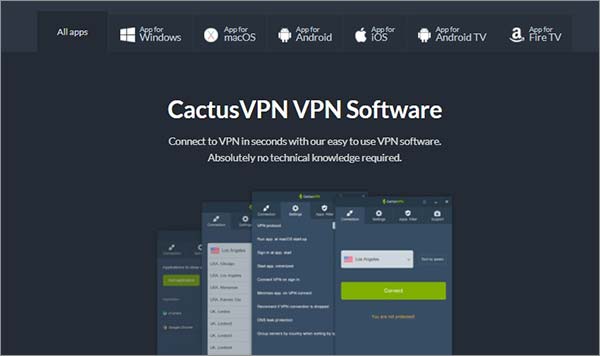 CactusVPN-Apps-Análisis