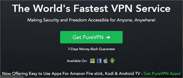 PureVPN Best VPN for Calling