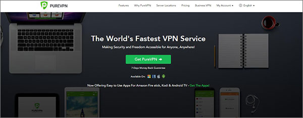 PureVPN作为专用IP-VPN