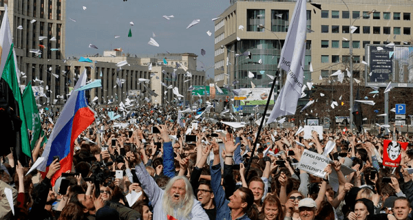 Telegram-Russian-Protest