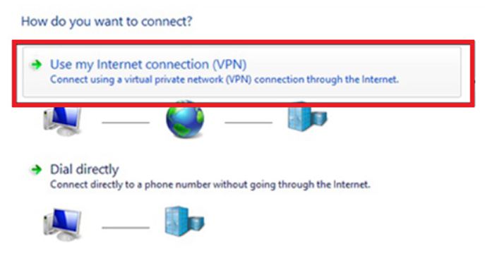 在Windows 8上配置VPN - 步骤4