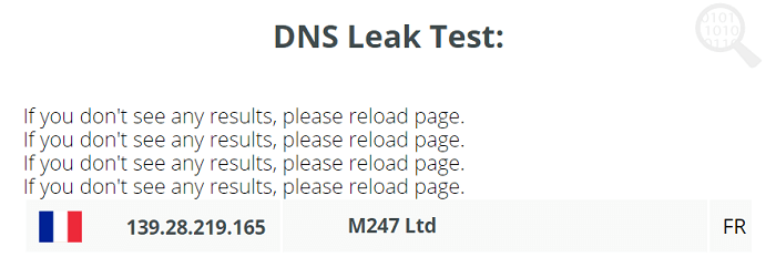 DNS-Lek-Test-12VPN