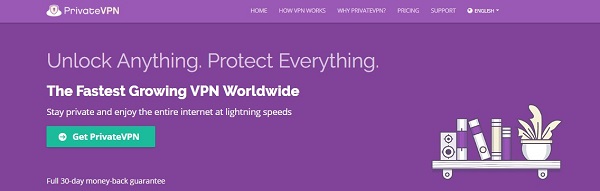 PrivateVPN大陸VPN服务
