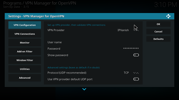 IPVanish-VPN-Manager in-Spain