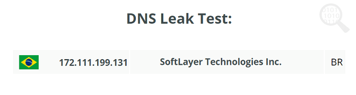 DNS-Leak-Test-VPNSecure-in-USA