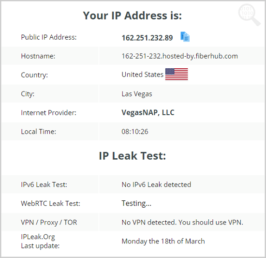 IP-Leak-Test-IPVanish