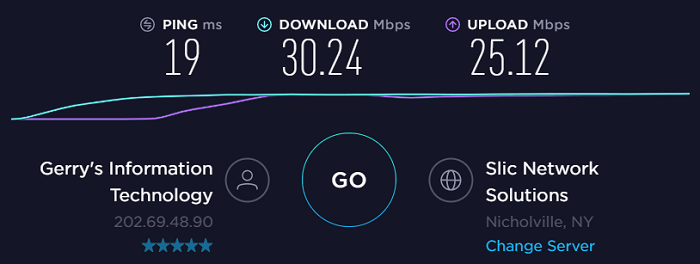 Speed-Test-without-Slick-VPN