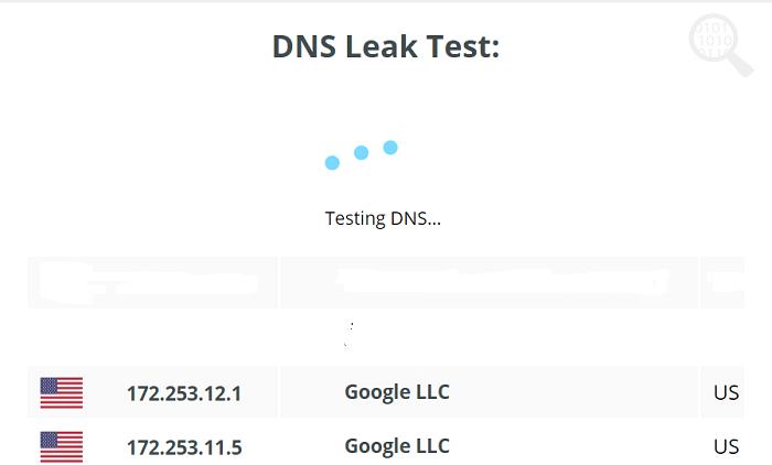 DNS-Test-VPN99-in-USA