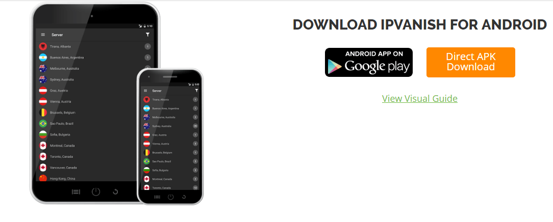 IPVanish-Android-App-Settings-in-USA