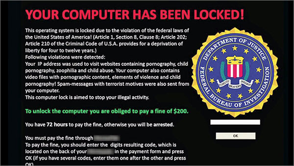 Ransomware-Computer-Locked