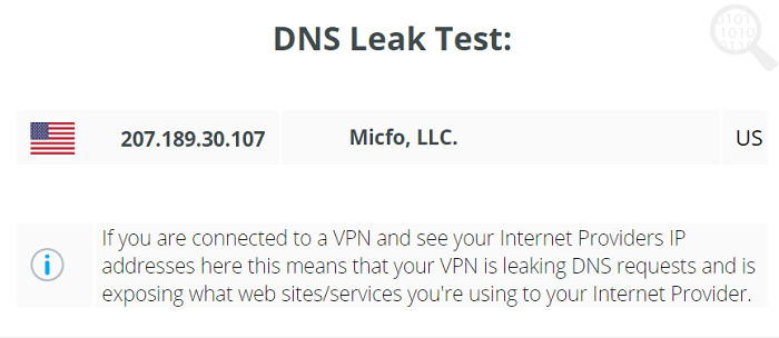 Hide-My-IP-VPN-DNS测试