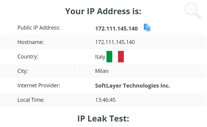TuVPN-IP-Leak-Test