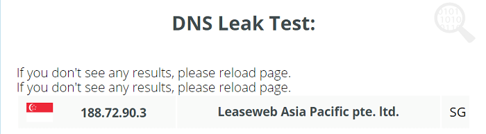Betternet-DNS-Leak-Test