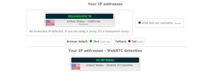 Proton-VPN-IPLEAK-Verenigde Staten