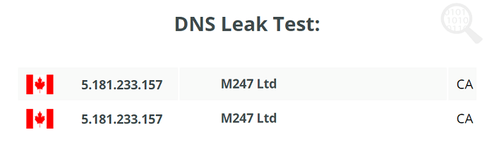 VPN Proxy Master DNS Leak Test