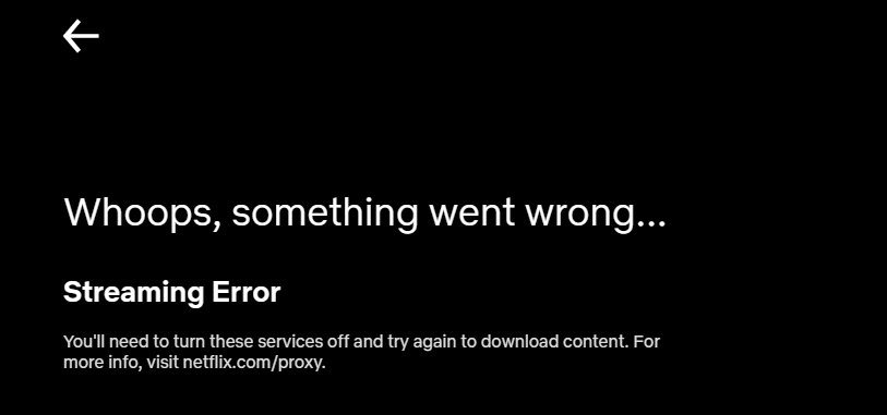 US-Netflix-Streaming Error-Ultrasurf