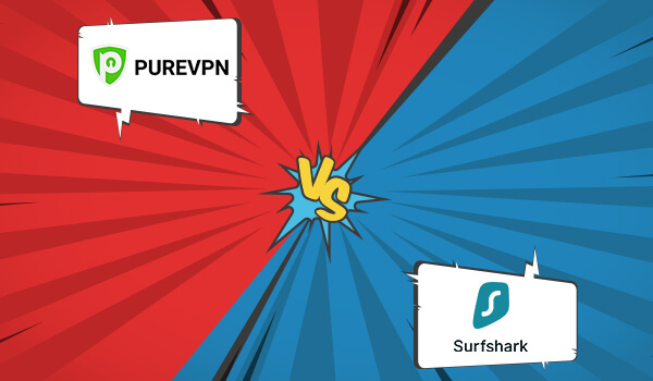 PureVPN vs Surfshark