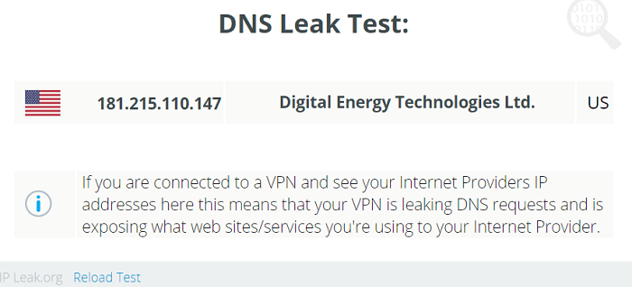 BolehVPN-DNS-Leak-Test