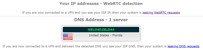 Verbinding verbreken-VPN-WebRTC