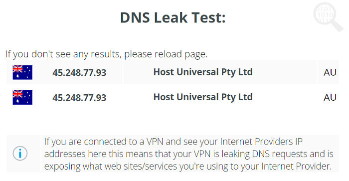 FinchVPN-DNS-Test