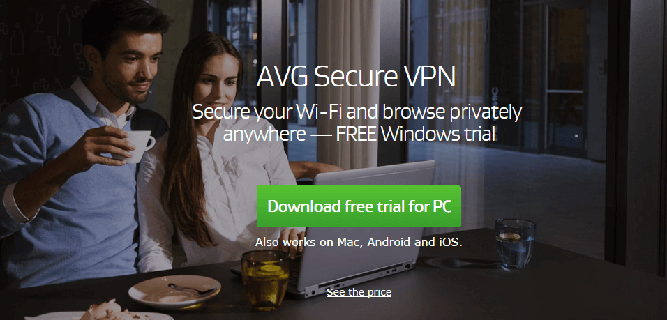 AVG Secure Antivirus with VPN