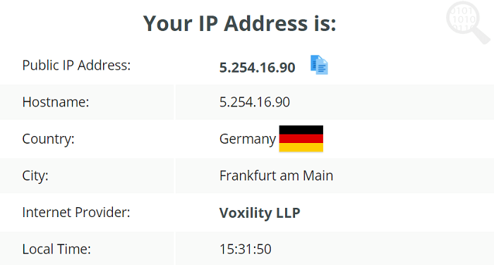 Connecto-VPN-IP-Test