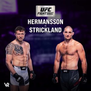 How to Watch UFC Fight Night: Hermansson vs. Strickland Live from Anywhere in World