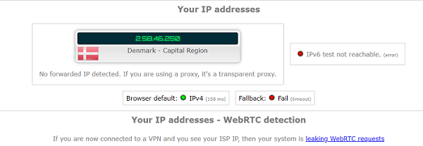 WebRTC-Leak-Test-of-IVPN
