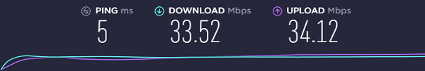 speed-test-result-on-35-mbps-connection