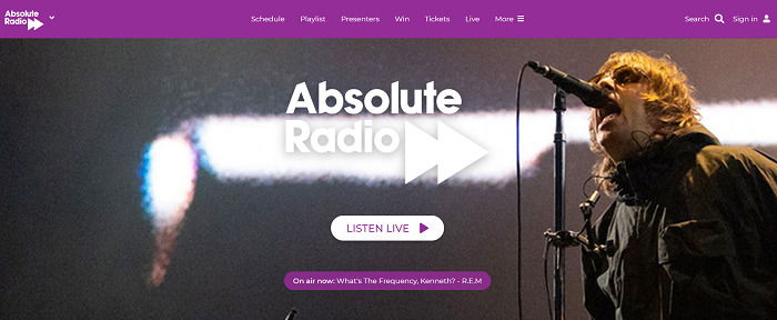 absolute-radio-website-in-USA