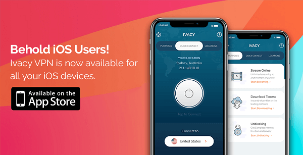 Ivacy-App-voor-iOS-apparaten