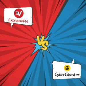 Comparison between ExpressVPN and CyberGhost