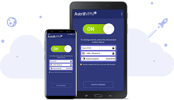 Astrill VPN Android-app