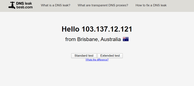 DNS-Leak-Test-Result-of-Namecheap-VPN