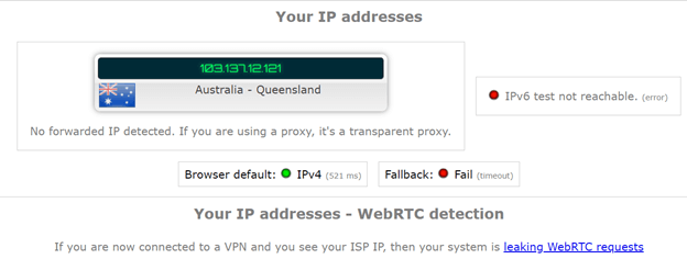 Namecheap-VPN-IP-Leak-Test-Resultaat