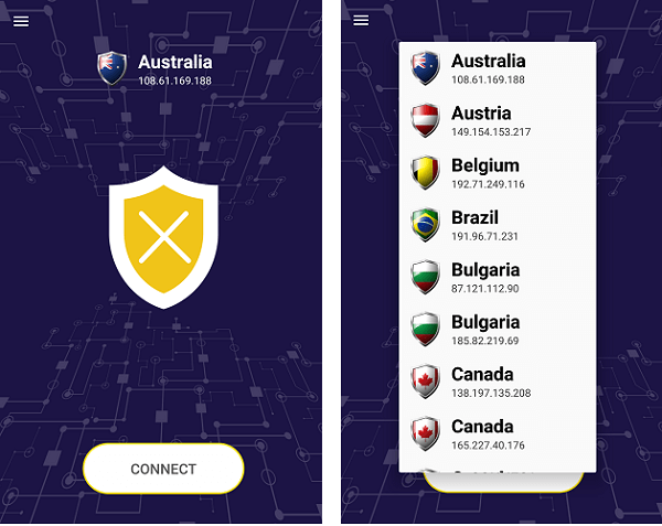 vpn-one-click-ios-and-android-apps-in-USA