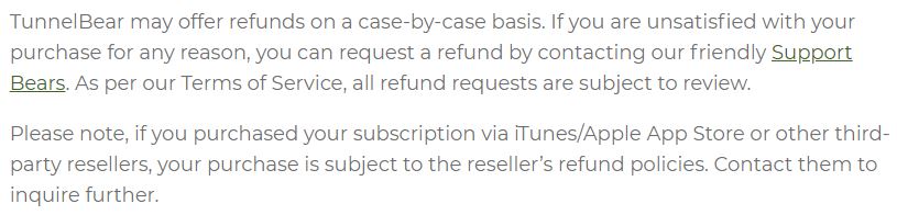tunnelbear-refund-policy-in-Germany