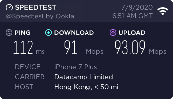 NordVPN-Geschwindigkeit-Hong-Kong