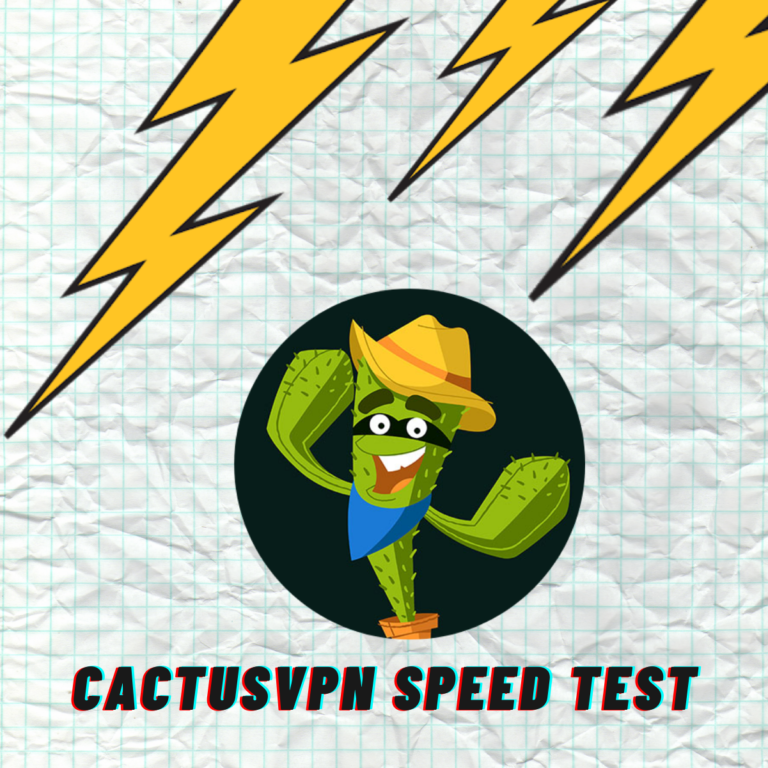 CactusVPN speed test