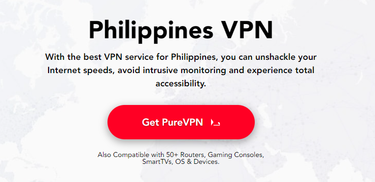 PureVPN Phillipines IP Ücretsiz
