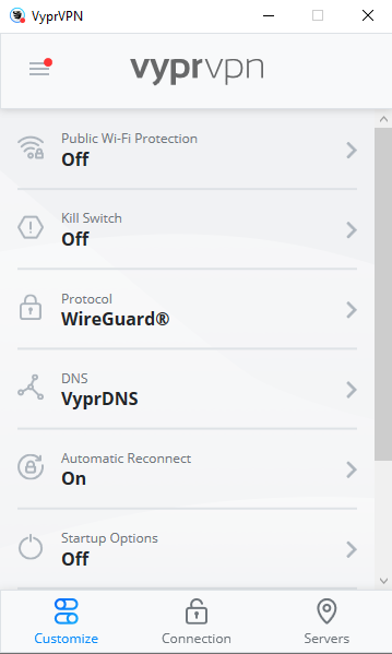  VyprVPN offre des fonctionnalités telles que la sécurité et la confidentialité, la vitesse et la fiabilité, le support client 24/7, le cryptage de niveau militaire et plus encore. in - France 