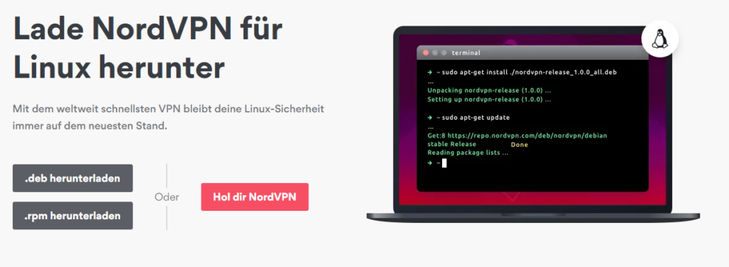 NordVPN-das-beste-VPN-für-Linux