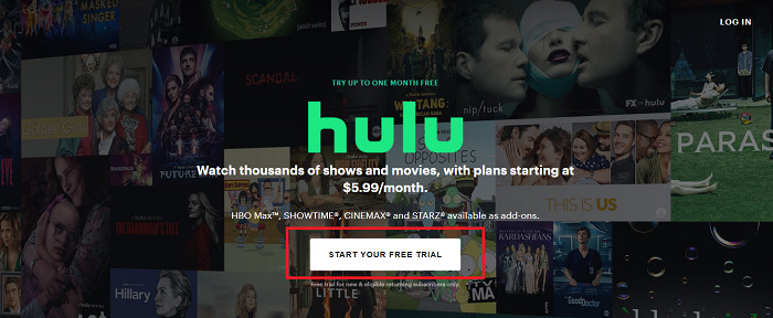 Hulu-Testversion