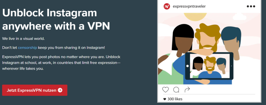 ExpressVPN-für-Instagram